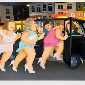 Édition, Girls in a Taxi, Beryl Cook