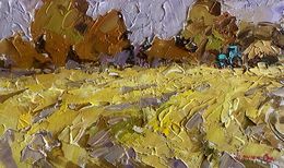 Painting, Golden steppes, Ivanyuk Oleksiy
