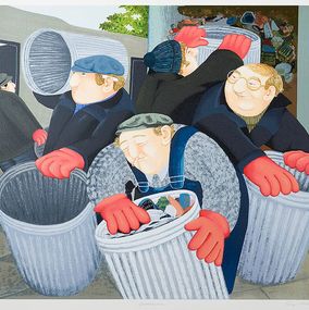 Édition, Dustbin Men, Beryl Cook