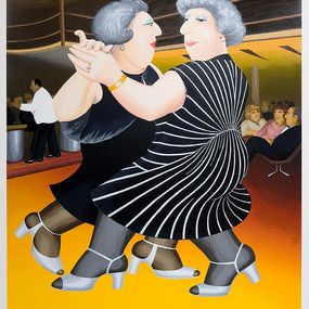 Print, Dancing on the QE2, Beryl Cook