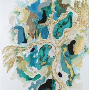 Gemälde, Corail Blanc, Frédérique Fabri