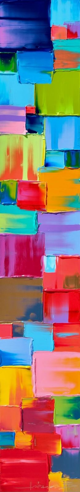 Gemälde, Explosion de Bonheur, Joëlle Blouin