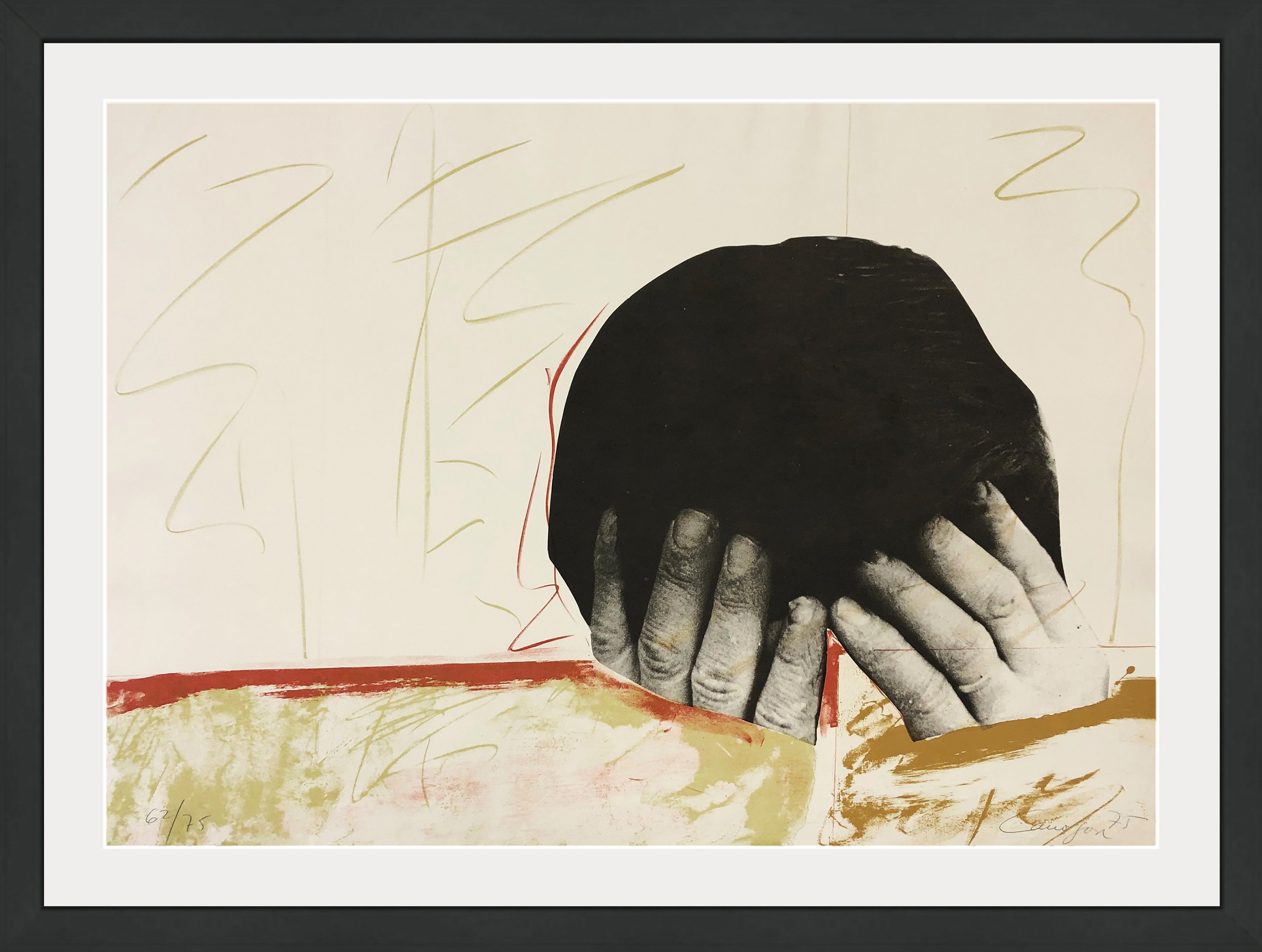Rafael Canogar, El Pensador (The Thinker) Rafael Canogar, El Pensador (The Thinker)
