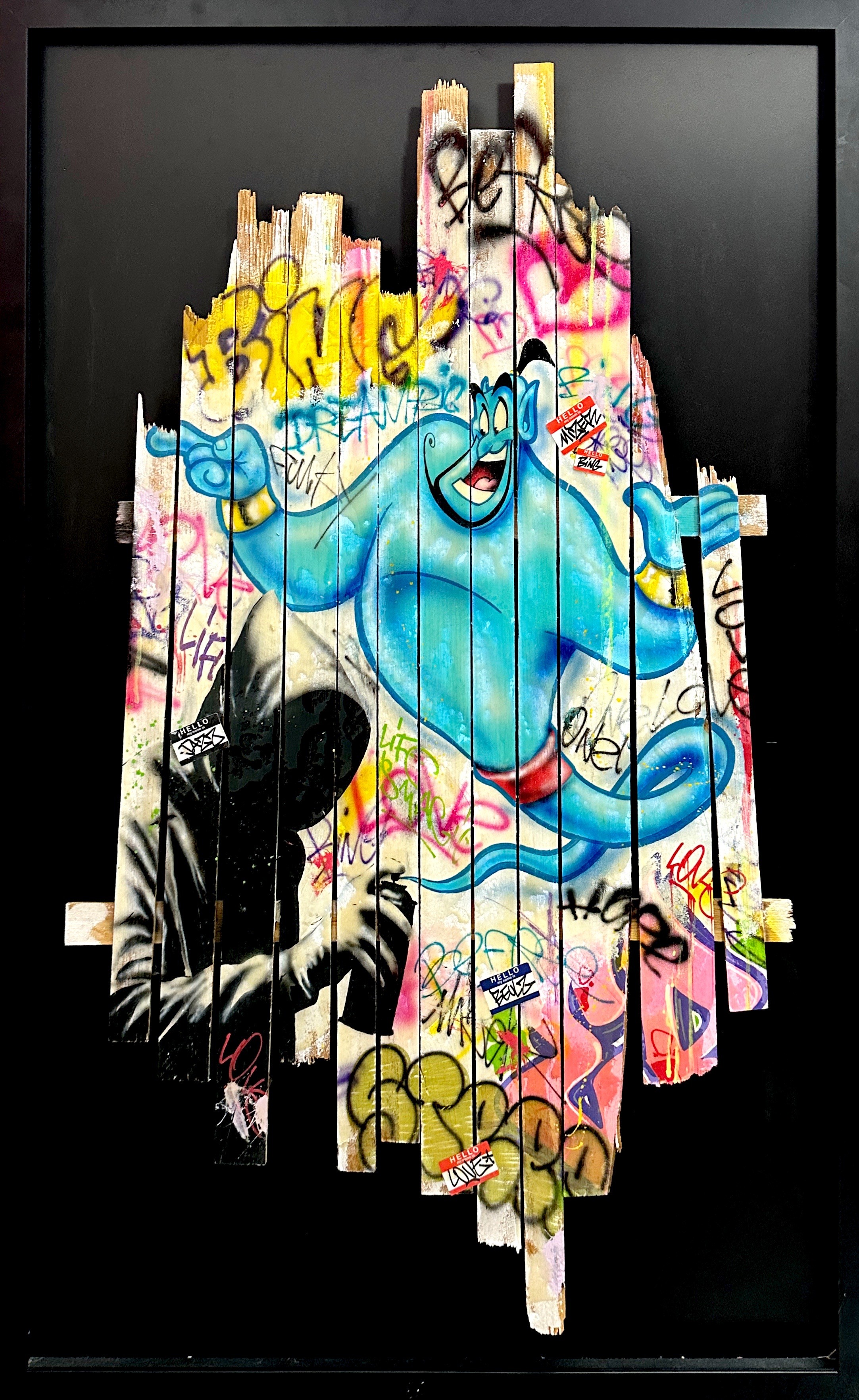 Onemizer, Banksy’s genie Onemizer, Banksy’s genie