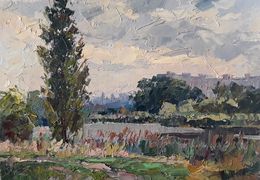 Peinture, Gloomy morning, Boris Serdyuk