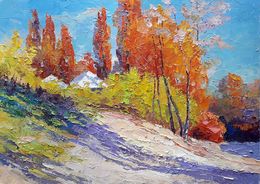 Painting, Sand hill, Boris Serdyuk