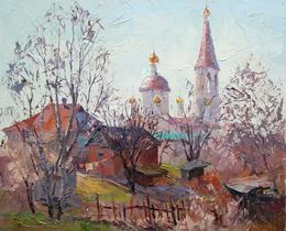 Painting, Morning bell, Boris Serdyuk