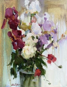 Gemälde, Summer Flowers, Tetiana Shendryk