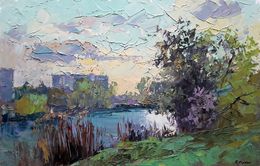 Painting, Evening, Boris Serdyuk