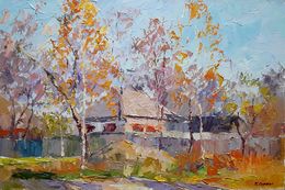 Painting, Autumn lace, Boris Serdyuk