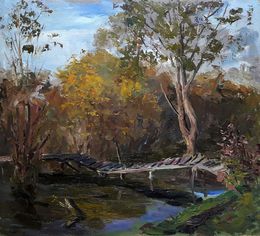 Gemälde, Bridge, Boris Serdyuk