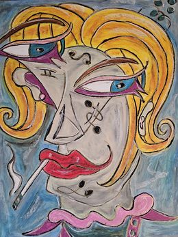 Fine Art Drawings, Linda d' Ibiza, Andy Berrend