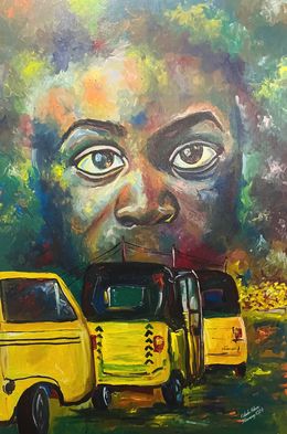 Gemälde, Expectation, Odesola Idowu