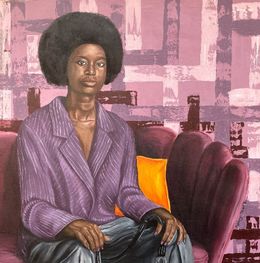 Gemälde, Yesterday's Echo, Adebayo Taiwo