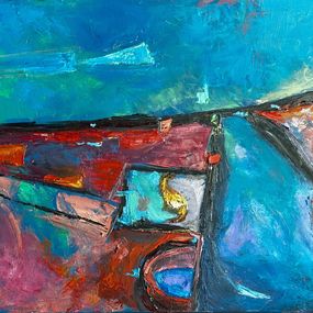 Gemälde, All that’s on my mind, Olga McNamara