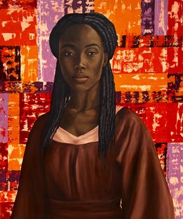 Gemälde, Fractured Harmony, Adebayo Taiwo