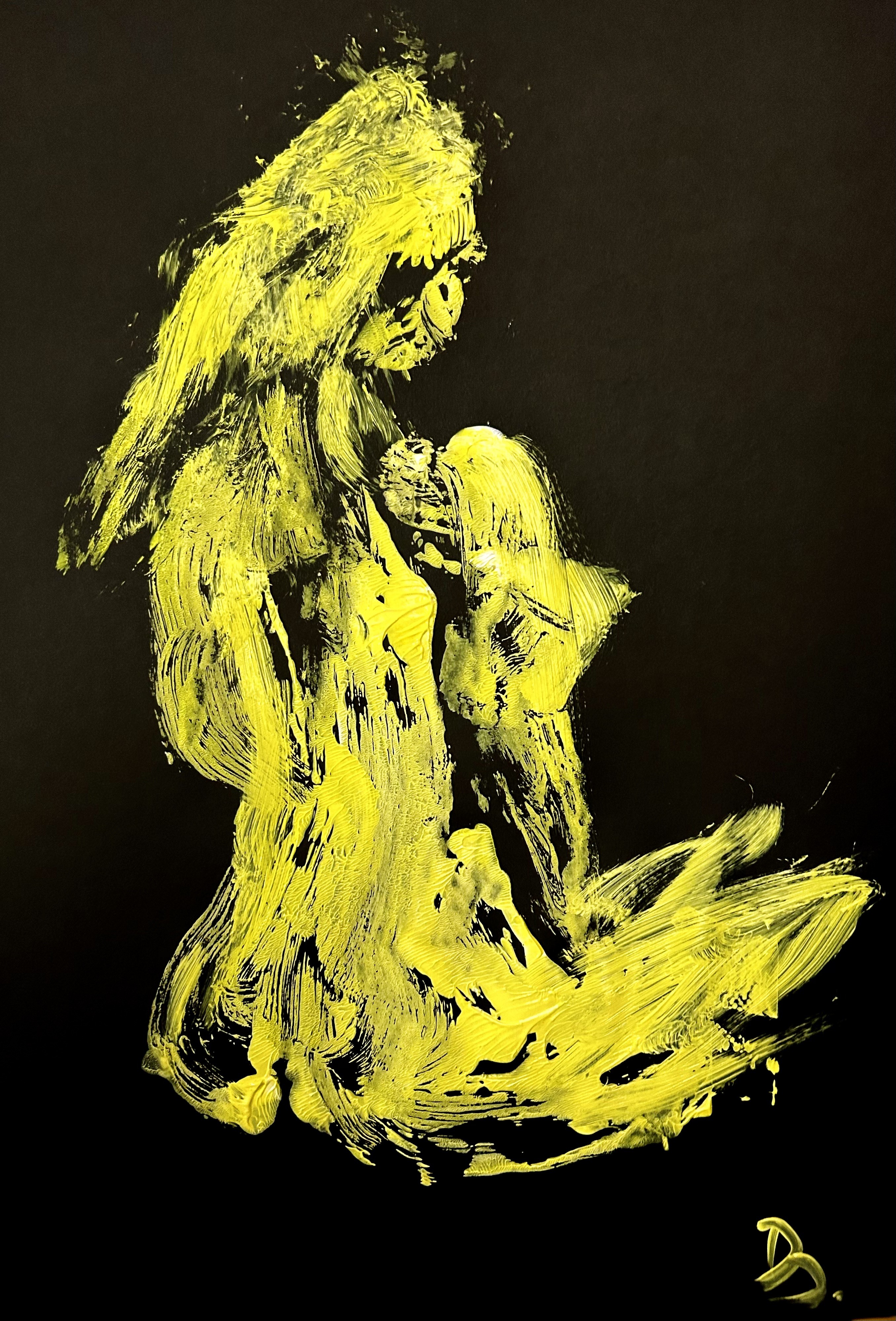 Julien Danaux, Monochrome nu jaune Julien Danaux, Monochrome nu jaune