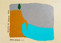 Gemälde, Souvenirs de vacances 1980, Damien Berrard