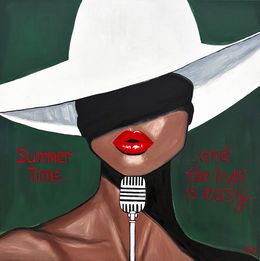 Painting, Summertime… and the livin’ is easy, Kristina Mallen