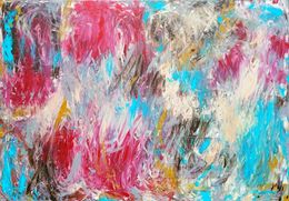 Gemälde, Untitled, hommage à Joan Mitchell, Damien Berrard