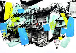Zeichnungen, Sketch 12. Teatr BOTO. Sopot, Tetiana Ocheredko