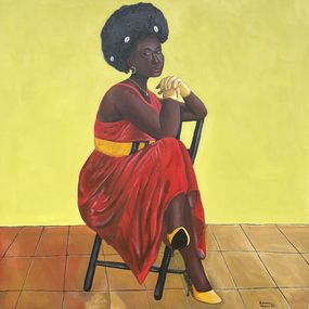 Painting, Ireti (Hope), Ayandare Adeniran Ayanmuyiwa