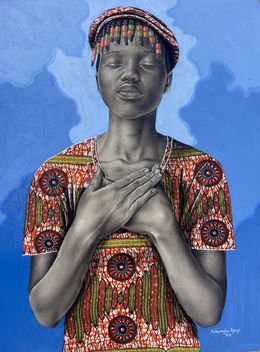 Painting, Tranquility, Ademola Ajayi