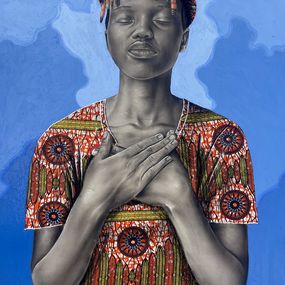 Painting, Tranquility, Ademola Ajayi