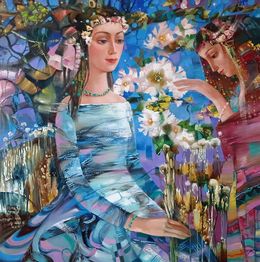 Painting, Flower Queen of the Night, Anatoly Tarabanov