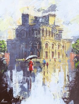 Painting, Opera House Reflections, Aram Movsisyan