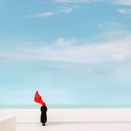 Photography, Red stole #11, Emilie Mori
