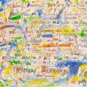 Painting, Les maux dits, Damien Berrard