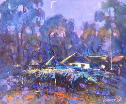 Gemälde, At midnight, Ivanyuk Oleksiy