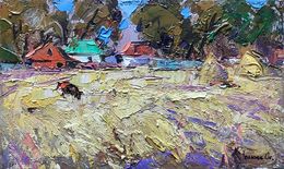 Painting, On the pasture, Oksana Ivanyuk