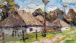 Gemälde, At the corner of the street, Oksana Ivanyuk