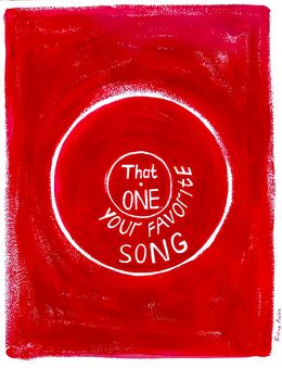 Painting, That One… Your Favorite Song, Kristina Mallen