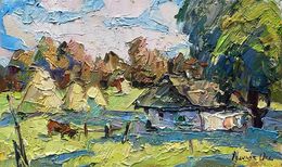 Painting, Morning, Oksana Ivanyuk