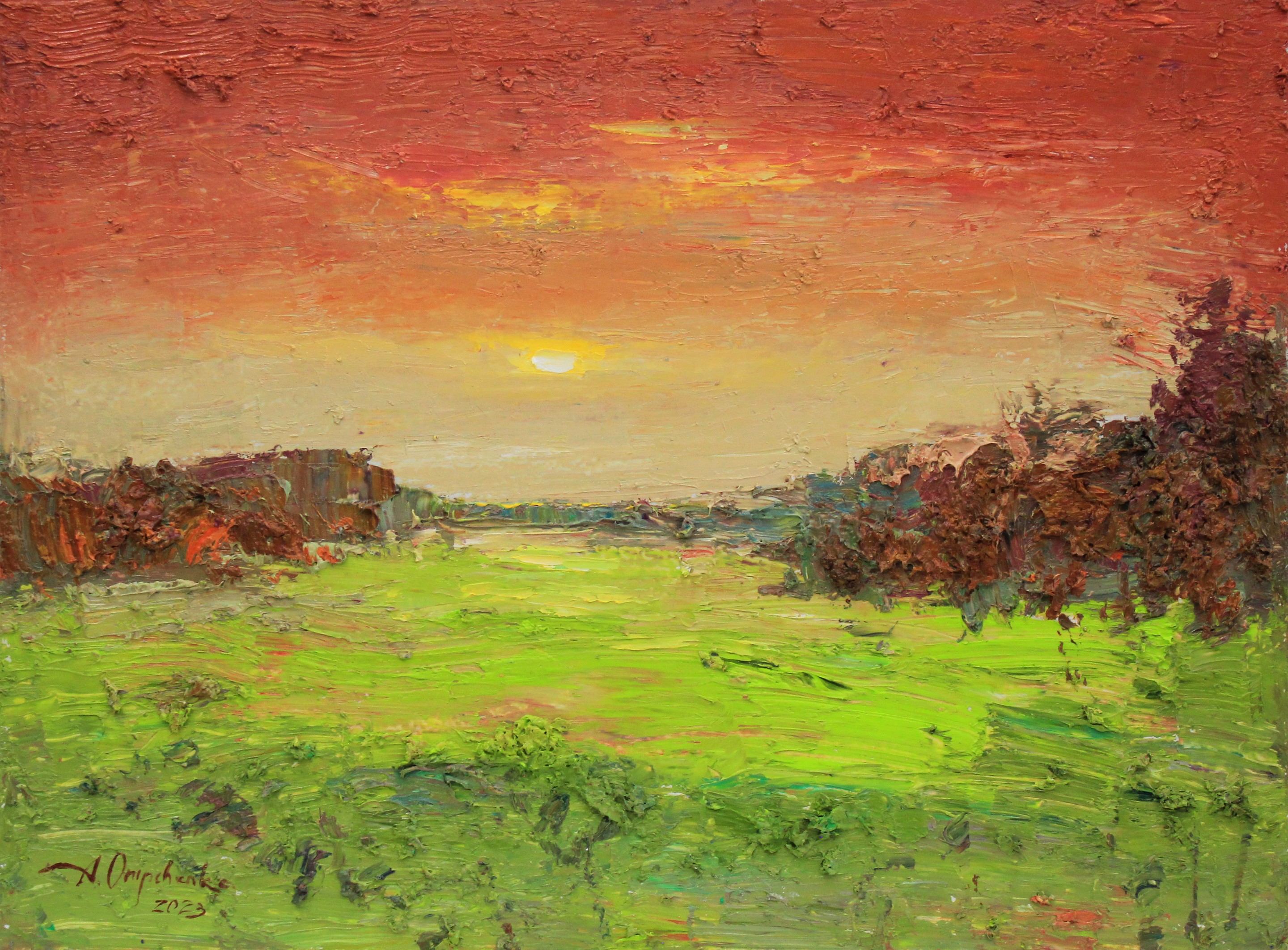 Alisa Onipchenko-Cherniakovska, Sunset time Alisa Onipchenko-Cherniakovska, Sunset time