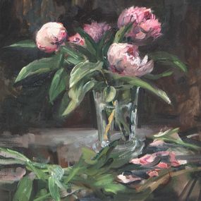 Gemälde, Les pivoines, Christoff Debusschere