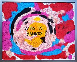 Painting, Who is Banksy ?, Damien Berrard