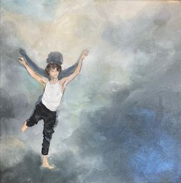 Painting, Le danseurs 4, Charlotte Pivard