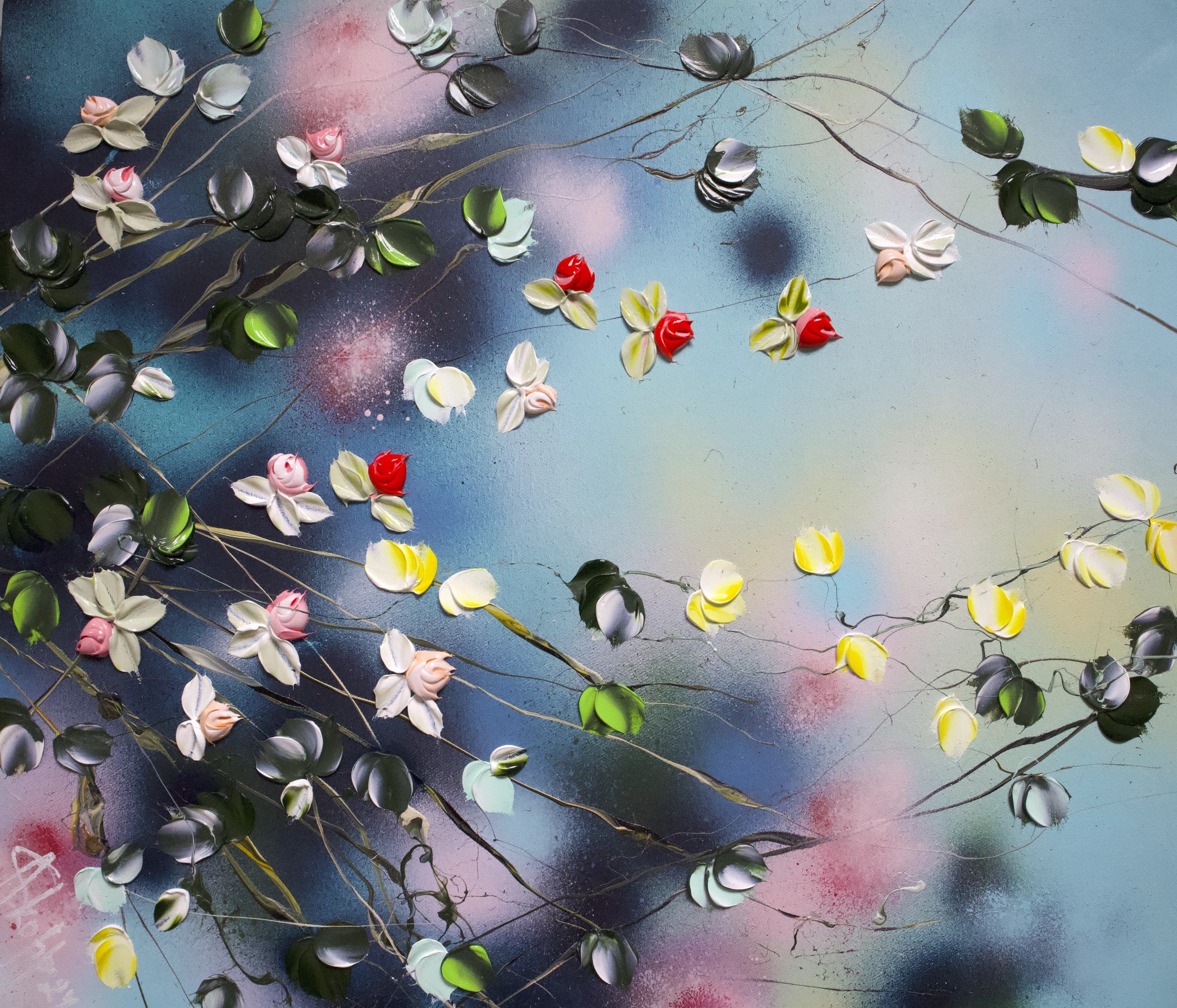 Anastassia Skopp, Red and Pink Roses Anastassia Skopp, Red and Pink Roses