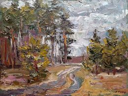 Painting, Gloomy day of Zholdaka, Boris Serdyuk