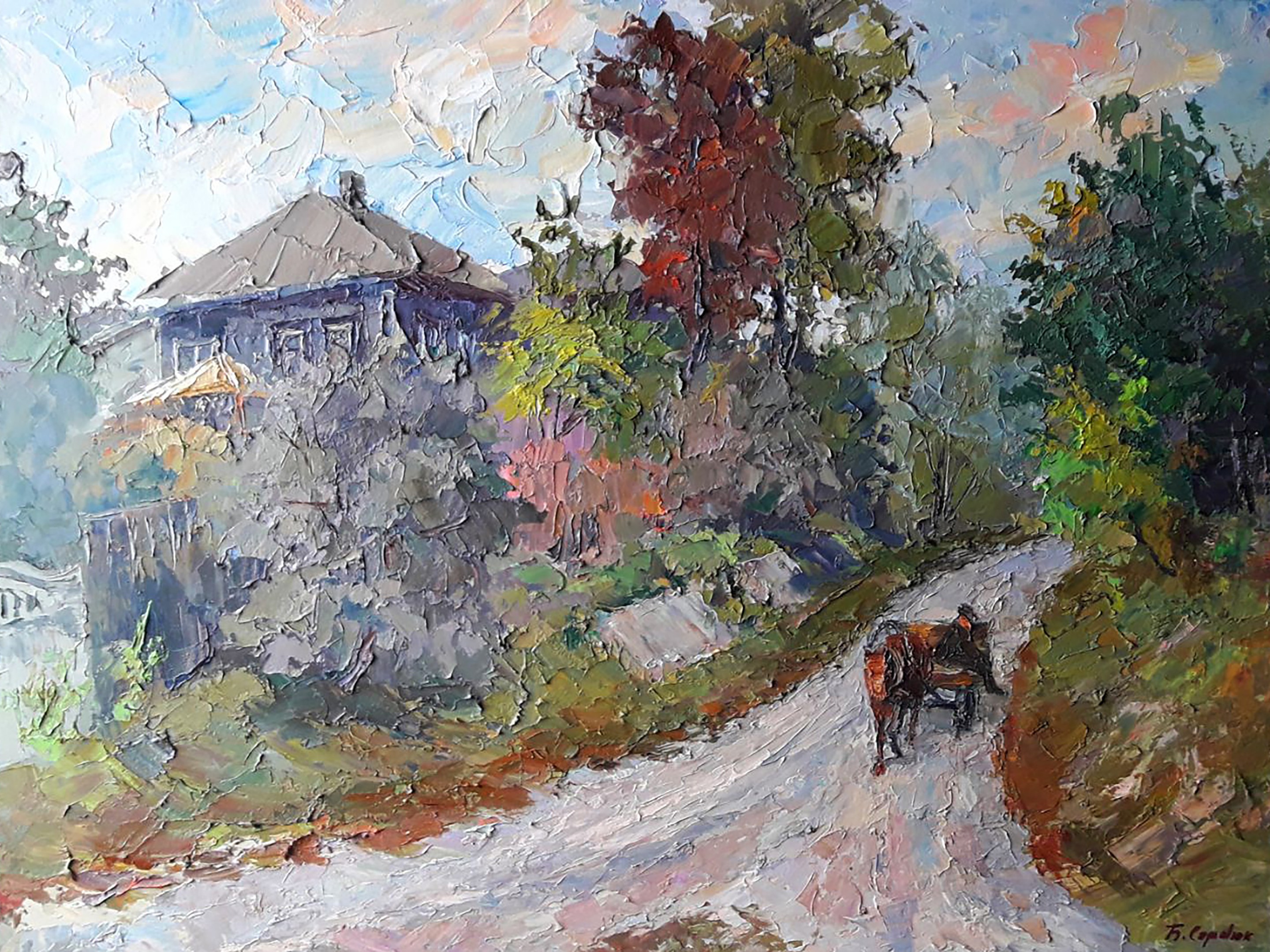 Boris Serdyuk, Rural landscape Boris Serdyuk, Rural landscape