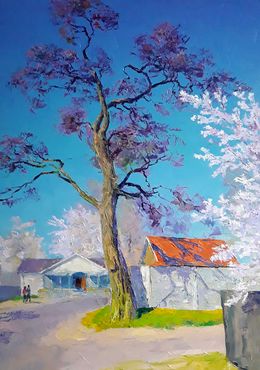 Painting, Spring in the village, Boris Serdyuk