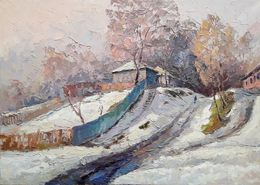 Painting, Thaw, Boris Serdyuk