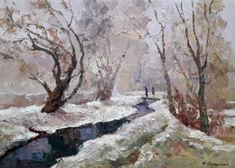 Painting, Ditch, Boris Serdyuk