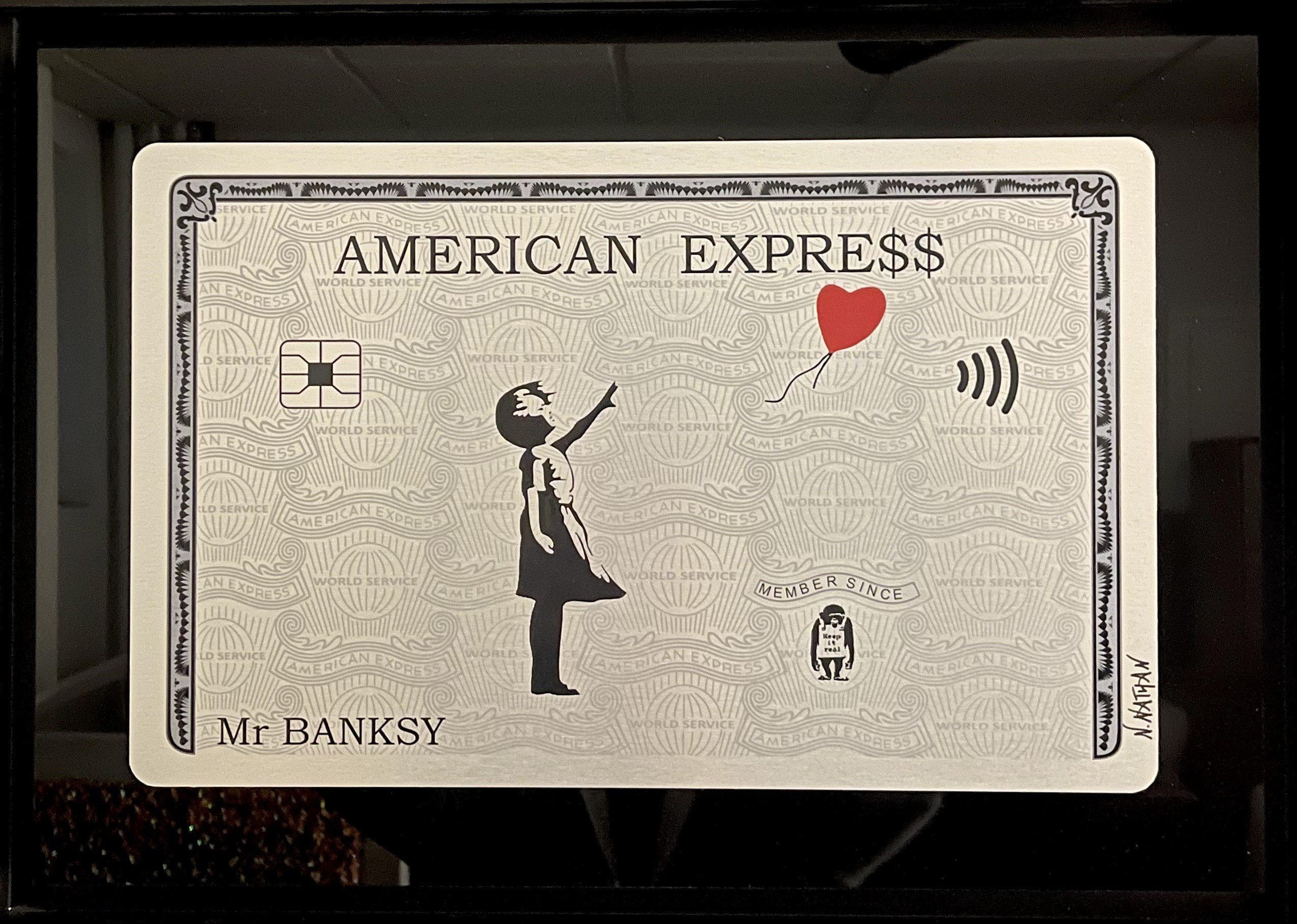 N.Nathan, AMEX Banksy N.Nathan, AMEX Banksy