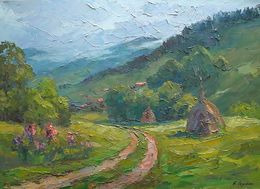 Painting, Path in the mountains, Boris Serdyuk