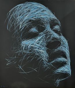 Gemälde, Icare Bleu, Hom Nguyen